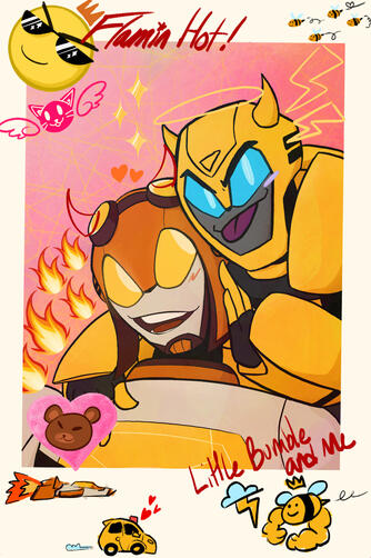 FireBee piece for TF Rare Pair Zine